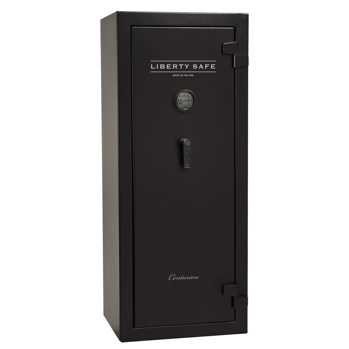 Centurion 18 | Level 1 Security | 30 Minute Fire Protection | Dimensions: 59.5&quot; x 24.25&quot; x 20&quot; | Textured Black | Elock - No Door Panel Promotion - Closed Door